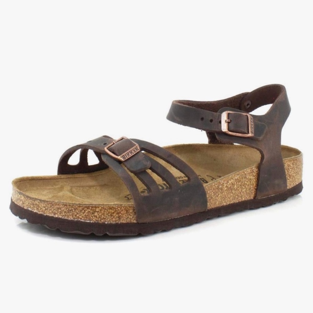Birkenstock Bali Brown Leather Sandals